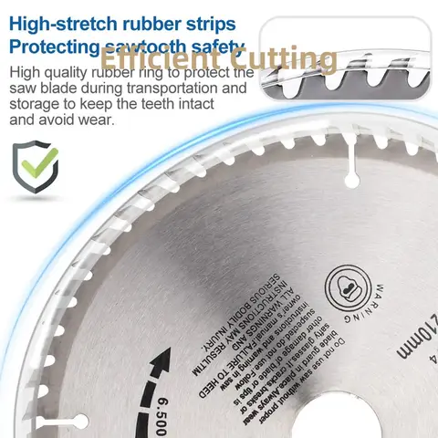1pcs TCT Wood Saw Blade 150mm Universal Hard and Soft Multi-Function Circular Saw Blade 16T/24T/30T Woodworking Saw Blade