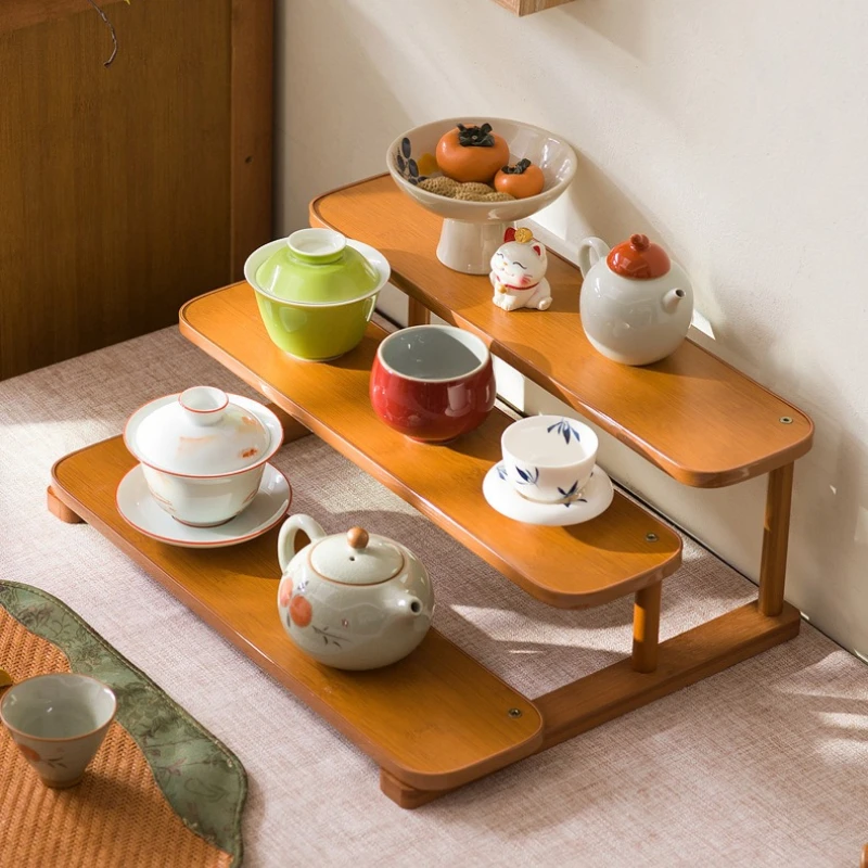 Firm Household GoodsTea Table Multi-layer Shelf Tea Set Storage Rack Household Living Room Shelf
Firm Household GoodsTea Table Multi-layer Shelf Tea Set Storage Rack Household Living Room Shelf