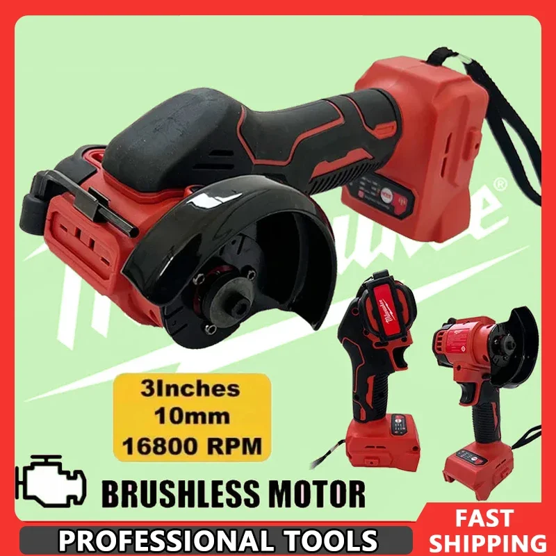 Milwaukee 3 Inch Mini Diamond Cutting Polishing Grinding Machine Tool 18V Battery Cordless Angle Grinder
Milwaukee 3 Inch Mini Diamond Cutting Polishing Grinding Machine Tool 18V Battery Cordless Angle Grinder