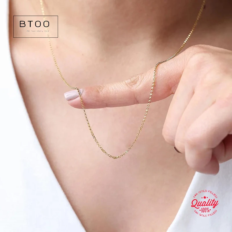 Ожерелье-цепочка Rolo 1,3 мм с позолотой 14 карат — 16 дюймов/18 дюймов с пружинной застежкой, устойчивая к потускнению, фурнитура для ювелирных изделий своими руками 
Ожерелье-цепочка Rolo 1,3 мм с позолотой 14 карат — 16 дюймов/18 дюймов с пружинной застежкой, устойчивая к потускнению, фурнитура для ювелирных изделий своими руками