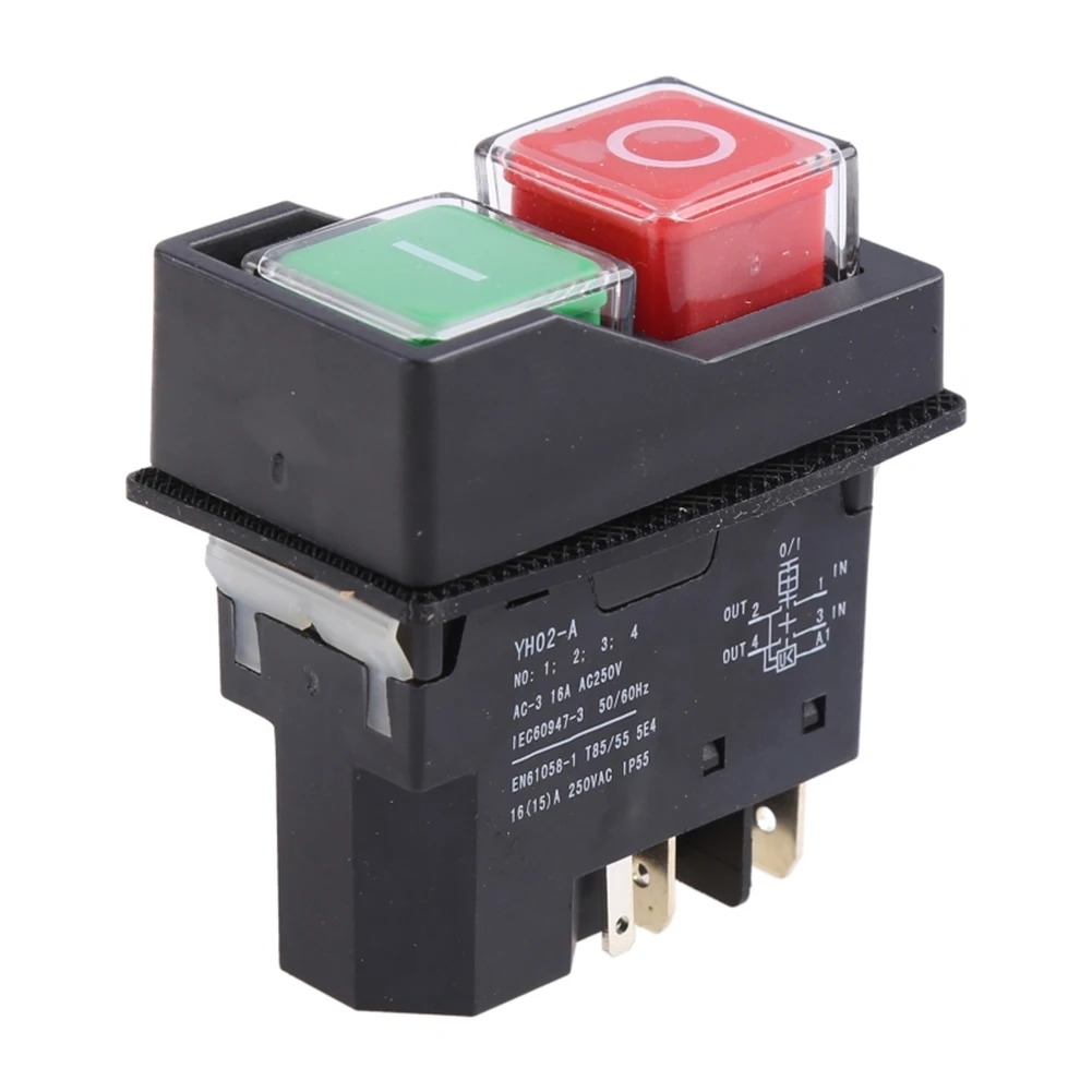 Pushbutton Switch 5 Pins for YH02A For KLD28A Waterproof and Reliable Performance in Industrial Cutting Machines and Drills
Pushbutton Switch 5 Pins for YH02A For KLD28A Waterproof and Reliable Performance in Industrial Cutting Machines and Drills