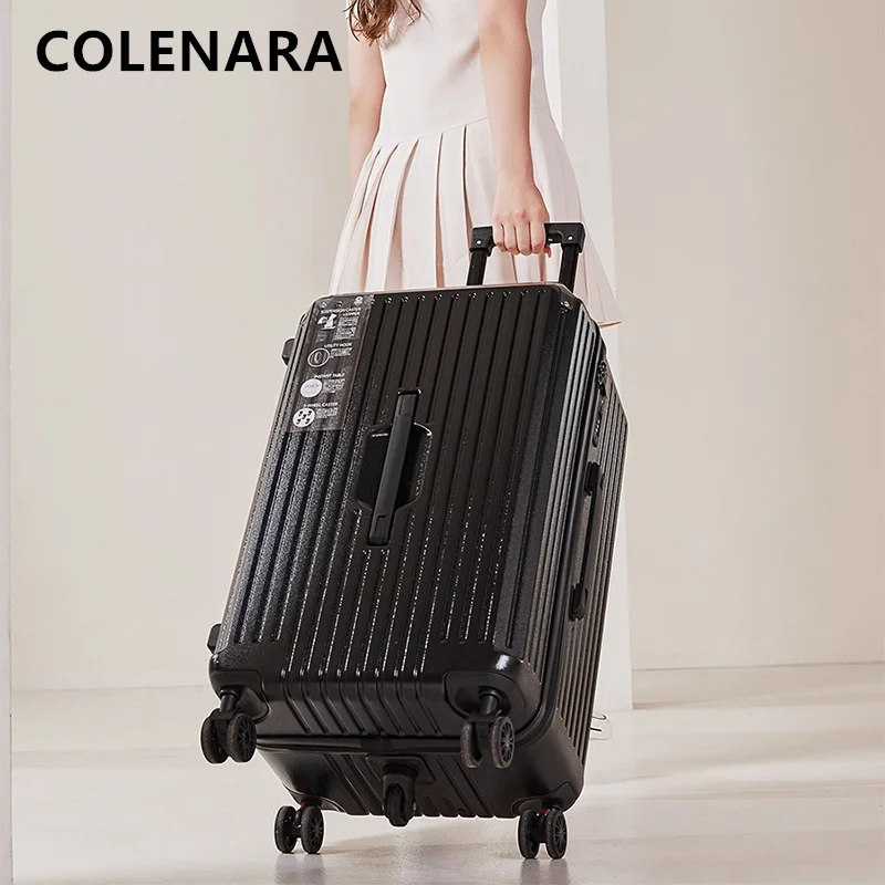 Женский чемодан COLENARA большой вместимости, дорожная сумка в стиле тележки, 24 дюйма, 26 дюймов, 28 дюймов, 30 дюймов, 32 дюйма, с колесиками, чемодан на колесиках
Женский чемодан COLENARA большой вместимости, дорожная сумка в стиле тележки, 24 дюйма, 26 дюймов, 28 дюймов, 30 дюймов, 32 дюйма, с колесиками, чемодан на колесиках