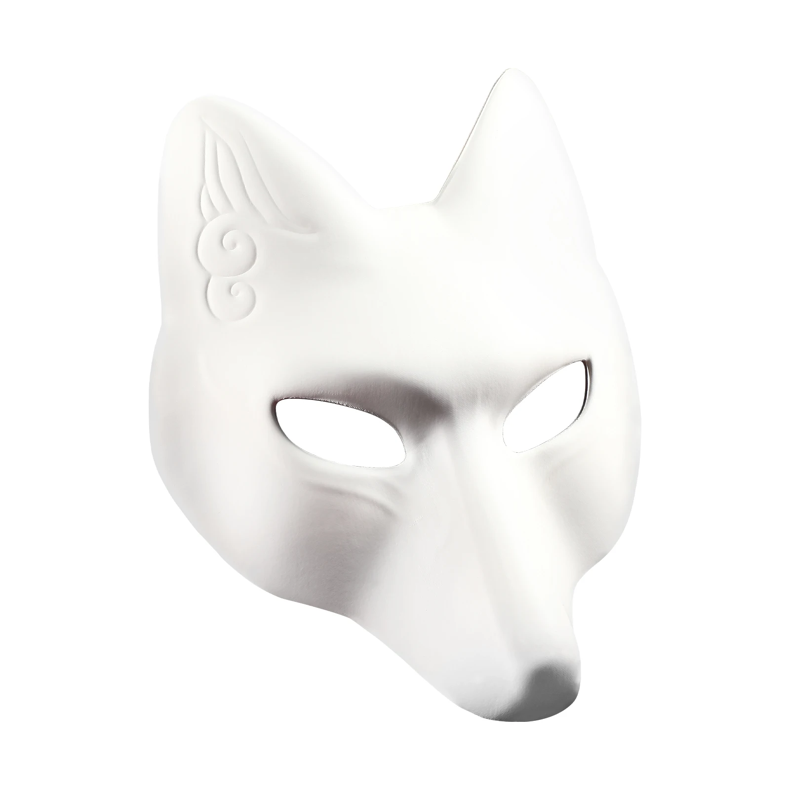 White Fox Mask DIY Craft Kits Eco Friendly EVA Material Lightweight Adult Size Masquerade Halloween Cosplay for Parties
White Fox Mask DIY Craft Kits Eco Friendly EVA Material Lightweight Adult Size Masquerade Halloween Cosplay for Parties