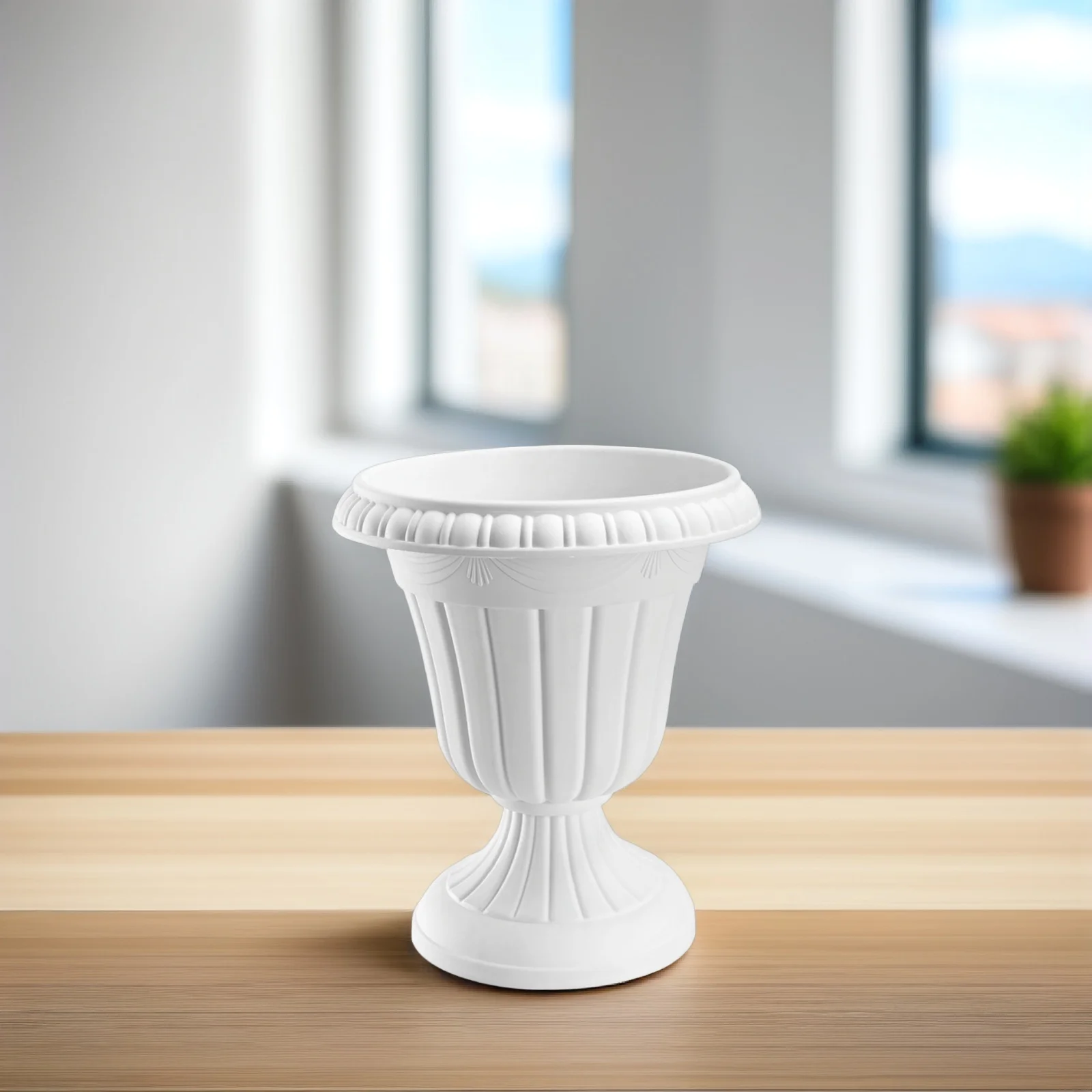 Roman Column Flower Pot Tall Plastic Vase for Garden Decoration Outdoor Urn Planter Desktop White Pedastal Urns Porch Flowers
Roman Column Flower Pot Tall Plastic Vase for Garden Decoration Outdoor Urn Planter Desktop White Pedastal Urns Porch Flowers