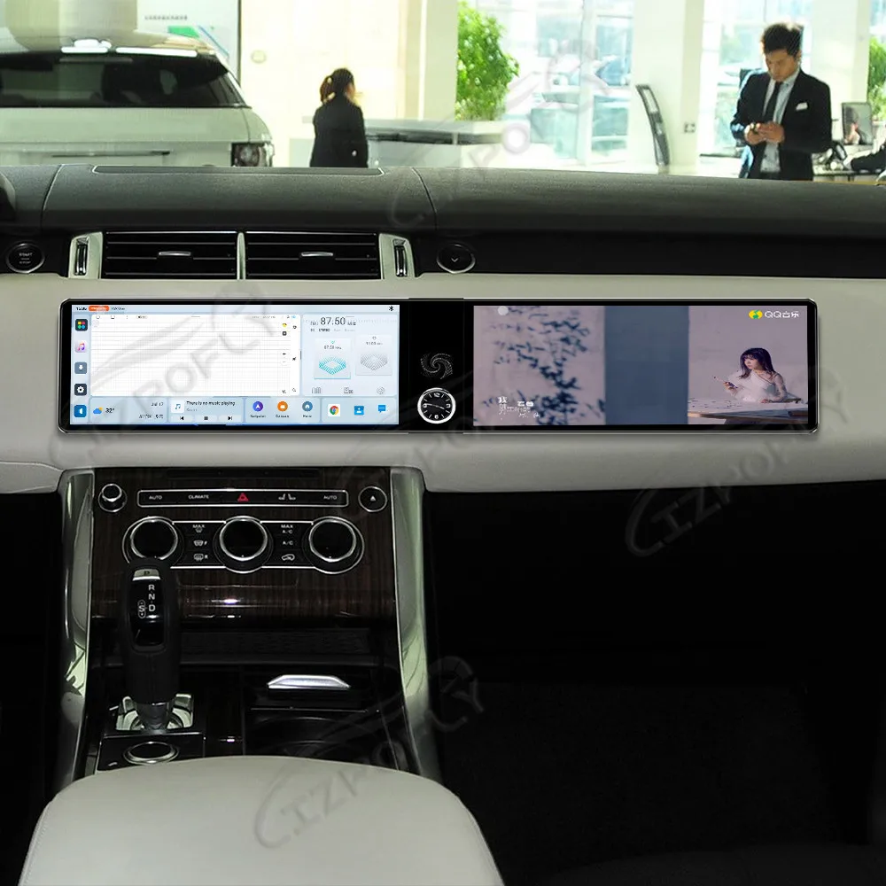 12.3 Inch Dual Screen Car Radio Android For Land Rover Range Rover Sport 2014-2015 CarPlay Multimedia Video Player Car GPS WIFI
12.3 Inch Dual Screen Car Radio Android For Land Rover Range Rover Sport 2014-2015 CarPlay Multimedia Video Player Car GPS WIFI