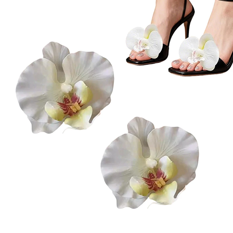 1pair Bows Shoes Clips Phalaenopsis Orchid Flower Decor Wedding Party Shoes High Heel Charm Buckle Clips Bride Shoes Accessories
1pair Bows Shoes Clips Phalaenopsis Orchid Flower Decor Wedding Party Shoes High Heel Charm Buckle Clips Bride Shoes Accessories
