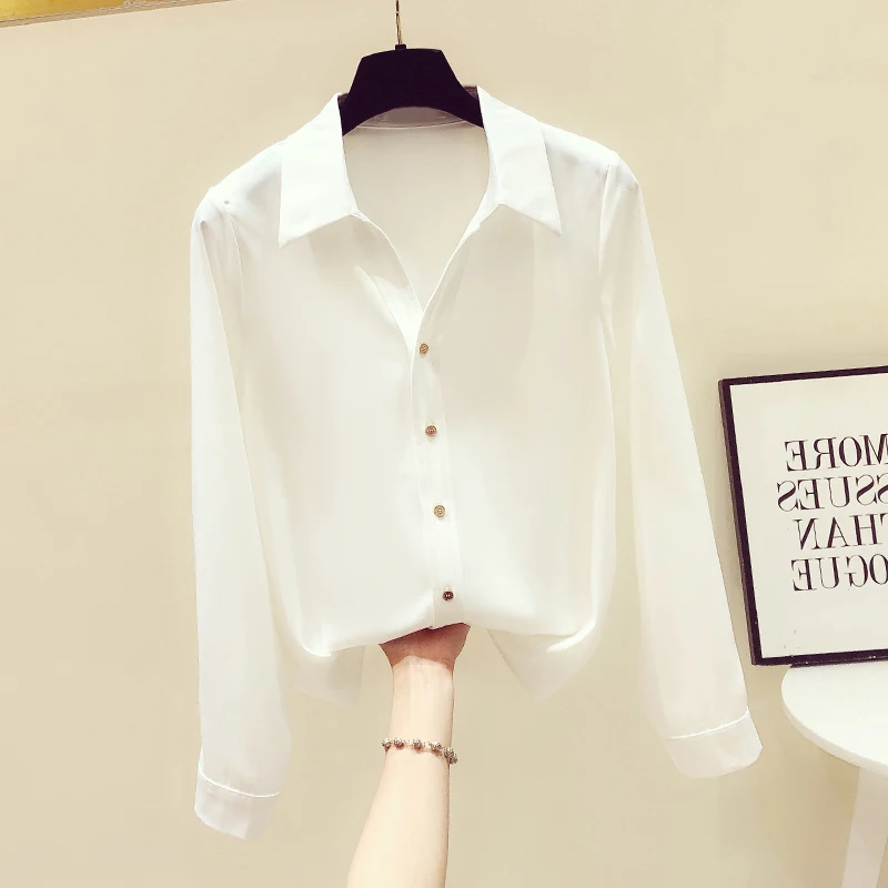 White Long Sleeve Women's Shirt Spring Autumn Design Sensation Silk Handkerchief Cuff Vintage Straight Cut Button up Top
White Long Sleeve Women's Shirt Spring Autumn Design Sensation Silk Handkerchief Cuff Vintage Straight Cut Button up Top