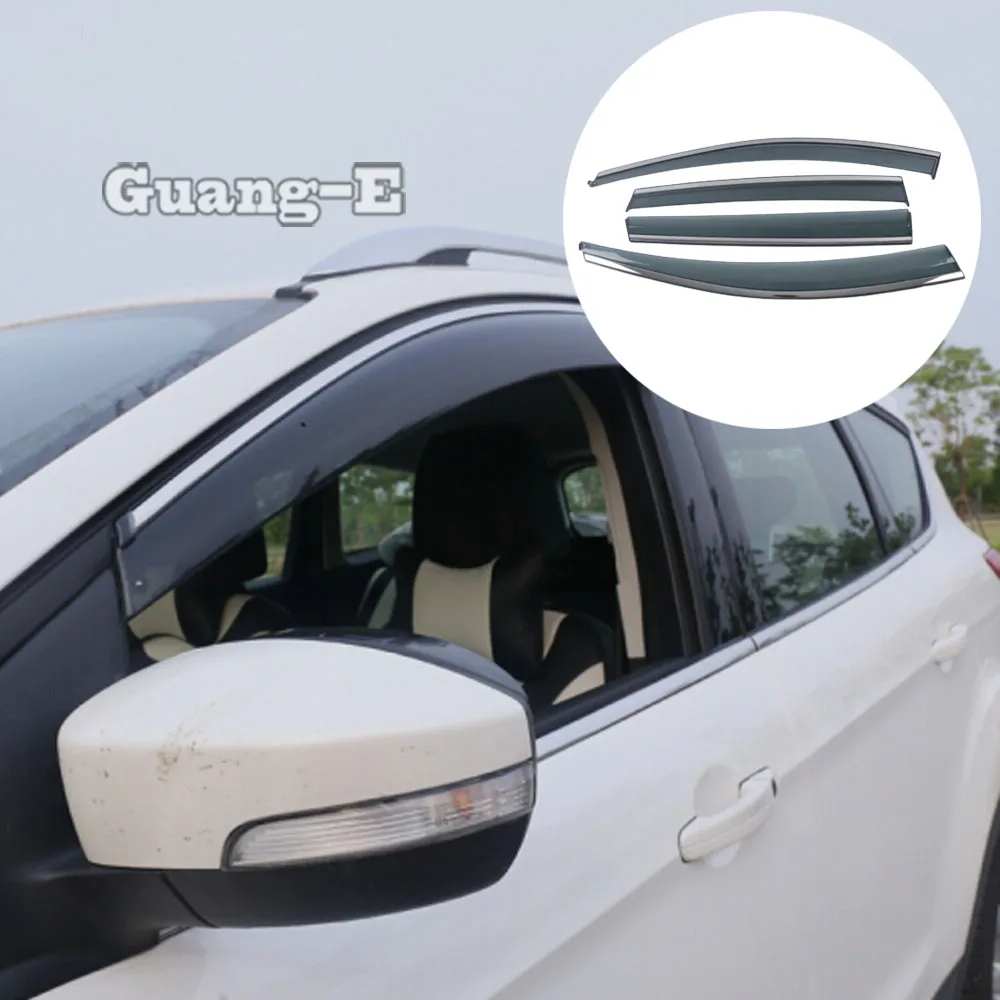 Window Visor Sun Shade Rain Guard Trim Decoration Frame Auto Exterior Accessories For Ford Escape/Kuga 2020 2021 2022 2023 2024
Window Visor Sun Shade Rain Guard Trim Decoration Frame Auto Exterior Accessories For Ford Escape/Kuga 2020 2021 2022 2023 2024