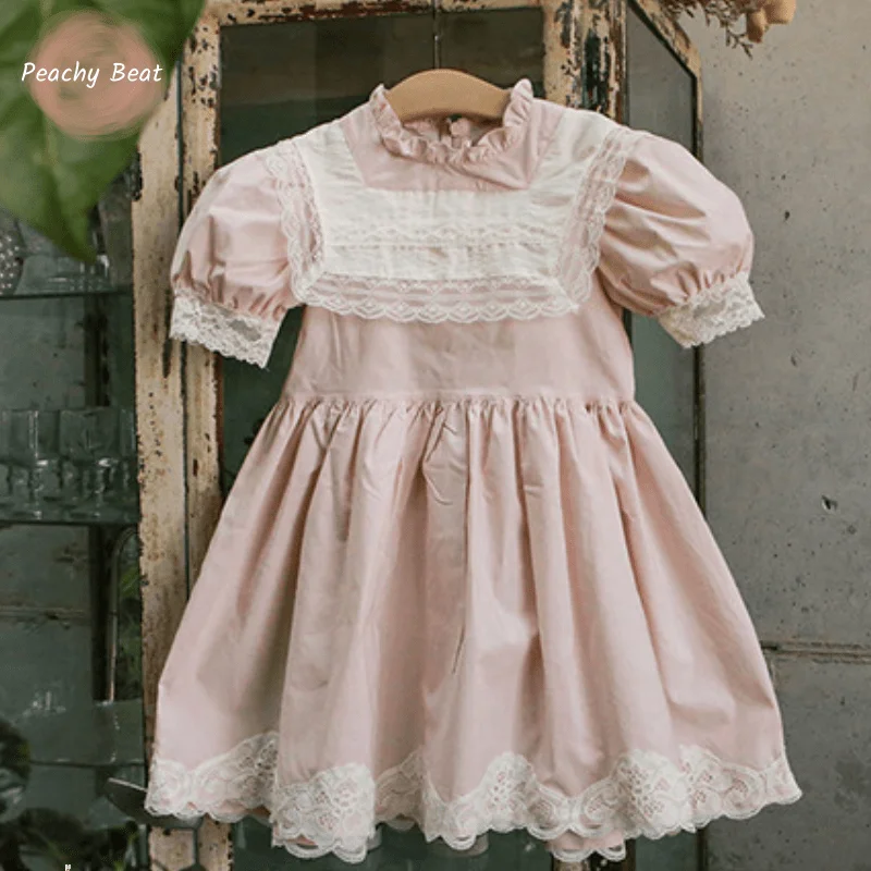 Fashion Baby Girl Princess Cotton Lace Dress Infant Toddler Child Puff Sleeve Vintage Vestido Casual Summer Baby Clothes 1-12Y
Fashion Baby Girl Princess Cotton Lace Dress Infant Toddler Child Puff Sleeve Vintage Vestido Casual Summer Baby Clothes 1-12Y