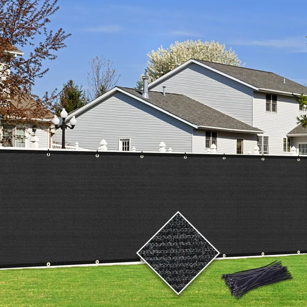 Custom Heavy-Duty 90% Blockage Privacy Mesh for Outdoor Patio, Lawn, Garden, and Balcony in Black
Custom Heavy-Duty 90% Blockage Privacy Mesh for Outdoor Patio, Lawn, Garden, and Balcony in Black