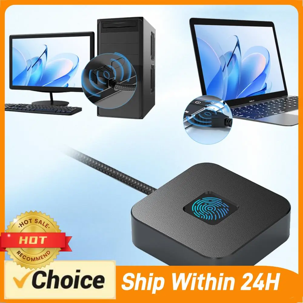Fingerprint Scanner with 5ft Cable For Windows Hello Fingerprint Reader Biometric Fingerprint Login Reader for Windows 11/10
Fingerprint Scanner with 5ft Cable For Windows Hello Fingerprint Reader Biometric Fingerprint Login Reader for Windows 11/10