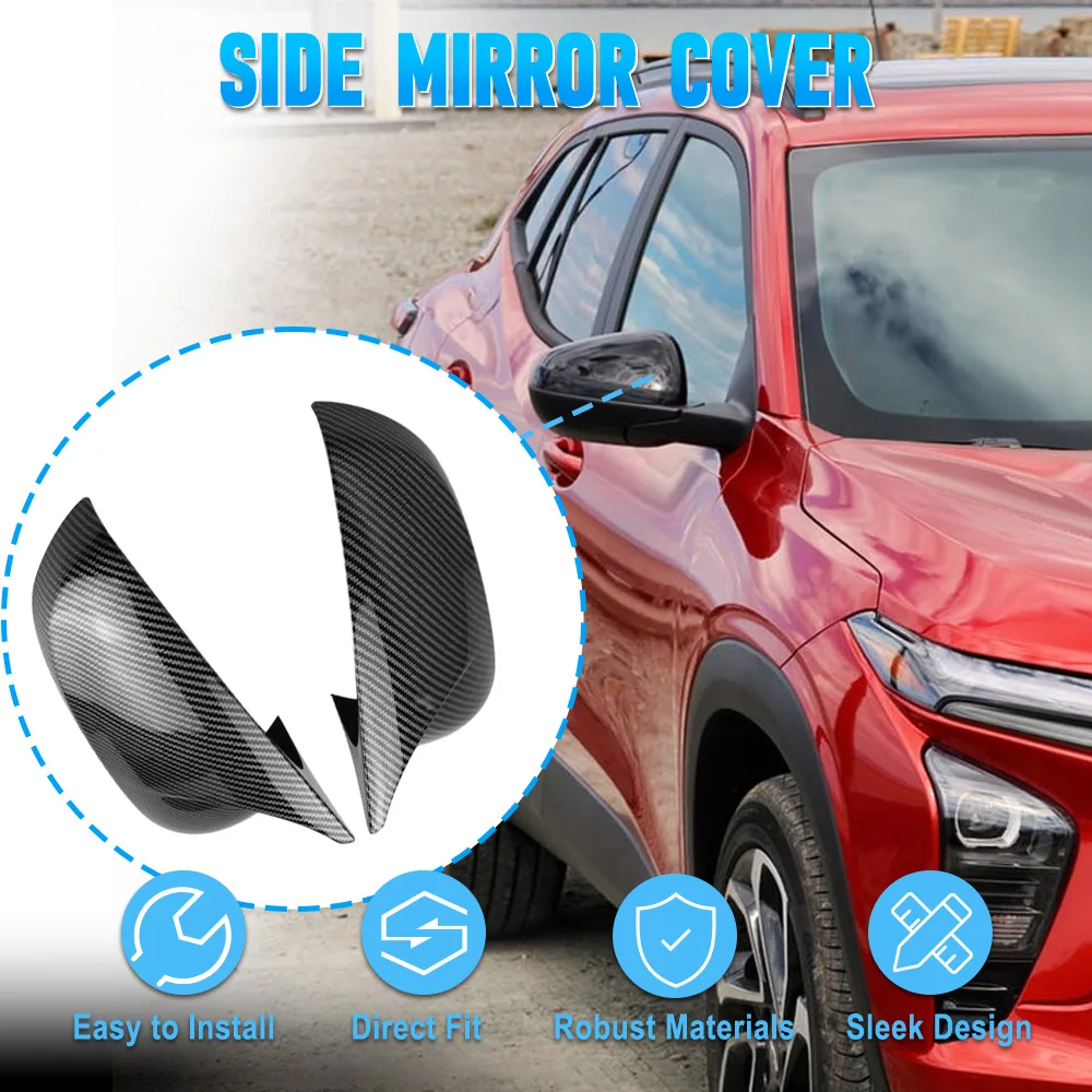 Pair Car Left Right Side Door Wing Rearview Mirror Cover Cap For Chevrolet Trax 2024-2025 Carbon Fiber Black
Pair Car Left Right Side Door Wing Rearview Mirror Cover Cap For Chevrolet Trax 2024-2025 Carbon Fiber Black