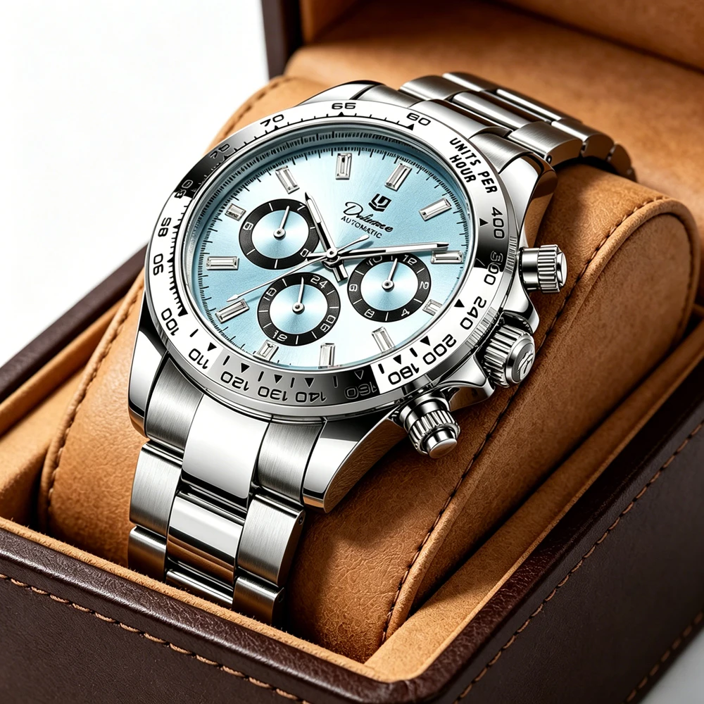 Watch for Men Business Luxury Top Brand Multi-Function Dial Watches Waterproof Sports Automatic Mechanical Watches reloj hombre
Watch for Men Business Luxury Top Brand Multi-Function Dial Watches Waterproof Sports Automatic Mechanical Watches reloj hombre