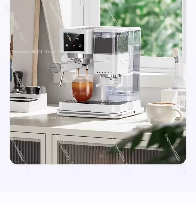 Кофемашина полуавтоматическая ES3 для дома, компактная, со встроенной кофемолкой, новая модель 2025 года, с капучинатором
Кофемашина полуавтоматическая ES3 для дома, компактная, со встроенной кофемолкой, новая модель 2025 года, с капучинатором