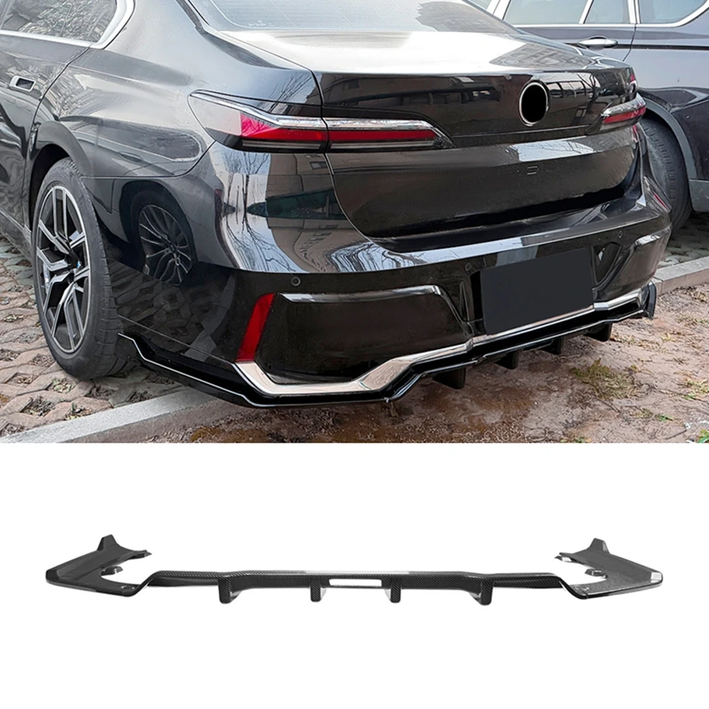 Для BMW 7 серии i7 G70 G73 2023+ задний бампер-диффузор, направляющая пластина, черный карбоновый обвес, внешние тюнинг-аксессуары
Для BMW 7 серии i7 G70 G73 2023+ задний бампер-диффузор, направляющая пластина, черный карбоновый обвес, внешние тюнинг-аксессуары