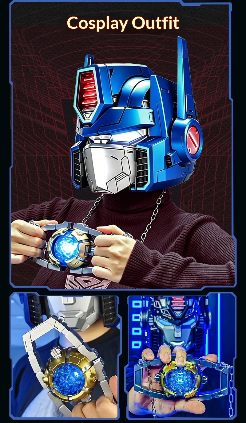 Transformers G1 Matrix Of Leadership Bluetooth Speaker 1:1 Skyreach Pillar Helmet Genuine Glow Anime Fiugre Collectible Toys
Transformers G1 Matrix Of Leadership Bluetooth Speaker 1:1 Skyreach Pillar Helmet Genuine Glow Anime Fiugre Collectible Toys