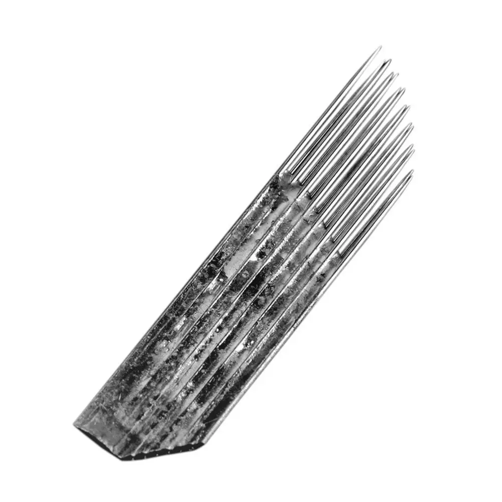 100Pcs Eyebrow Blades Double Row Durable Stainless Steel Eyebrow Needle Set Microblading Tools Microblading Blades
100Pcs Eyebrow Blades Double Row Durable Stainless Steel Eyebrow Needle Set Microblading Tools Microblading Blades