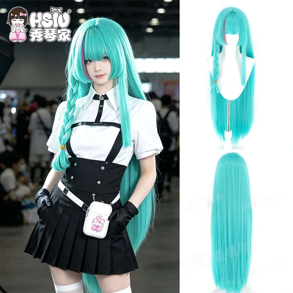 HSIU Mint Cosplay Wig 100cm Lake Green Rose Blend Synthetic Hair Wig Cap Included For Neverness To Everness Game
HSIU Mint Cosplay Wig 100cm Lake Green Rose Blend Synthetic Hair Wig Cap Included For Neverness To Everness Game