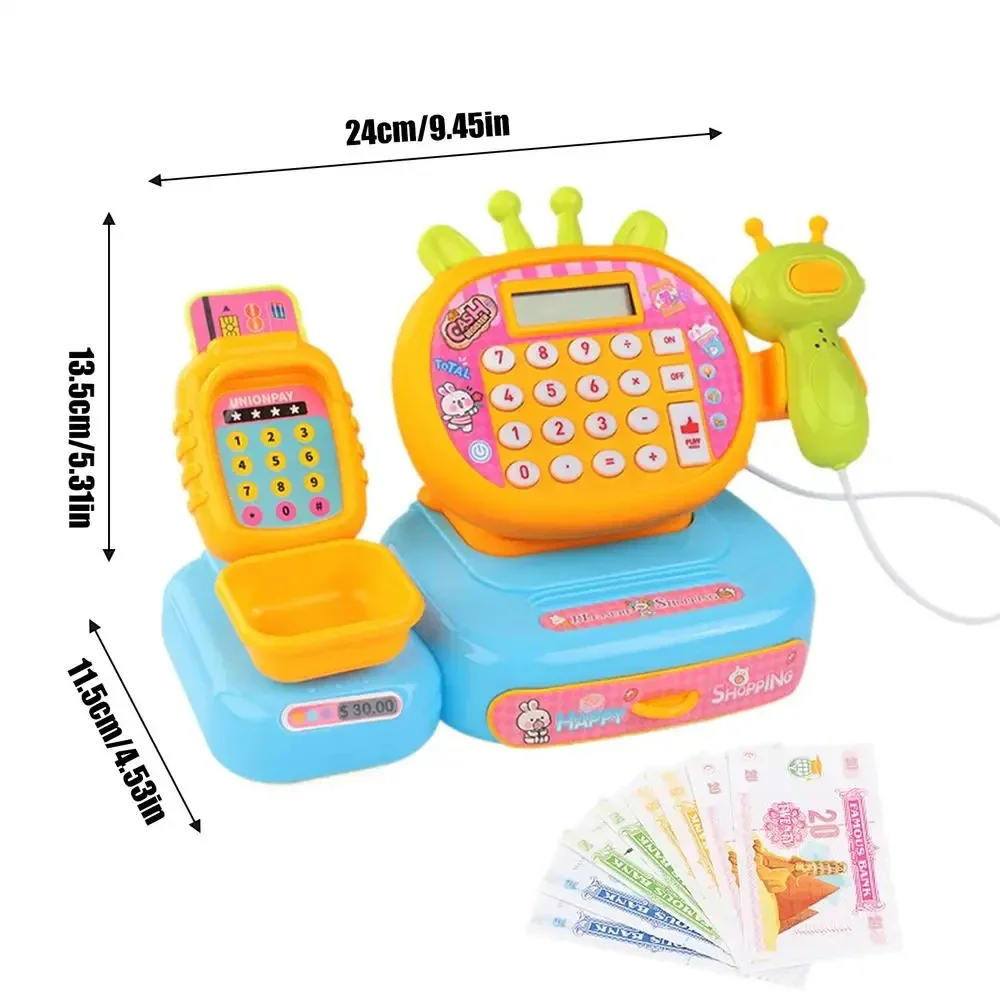 Simulated Cash Register Toys with Scanner,Kitchen Set Pretend Play House Toys Supermarket Pretend Play Checkout Counter for Kids
Simulated Cash Register Toys with Scanner,Kitchen Set Pretend Play House Toys Supermarket Pretend Play Checkout Counter for Kids