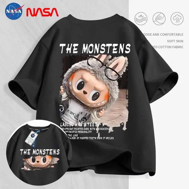 Trendy Brand Labu Short-Sleeved T-Shirt For Men And Women American Summer Hottest Oversize Versatile Half-Sleeved Men Women
Trendy Brand Labu Short-Sleeved T-Shirt For Men And Women American Summer Hottest Oversize Versatile Half-Sleeved Men Women
