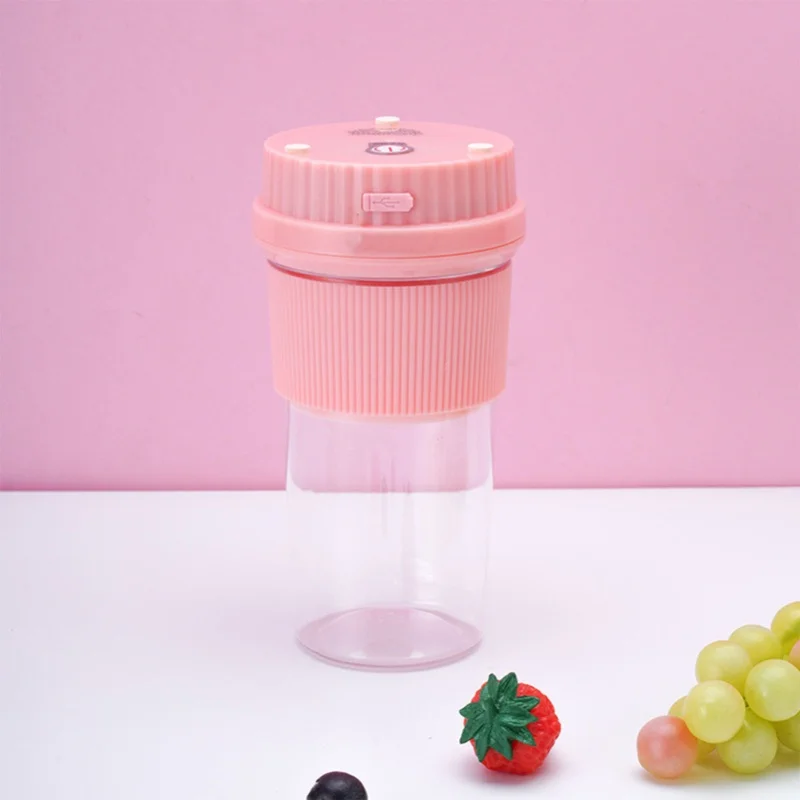 Portable Juicer Cup USB Rechargeable Multi Functional Small Blender For Travel Office Gym 400ml
Portable Juicer Cup USB Rechargeable Multi Functional Small Blender For Travel Office Gym 400ml