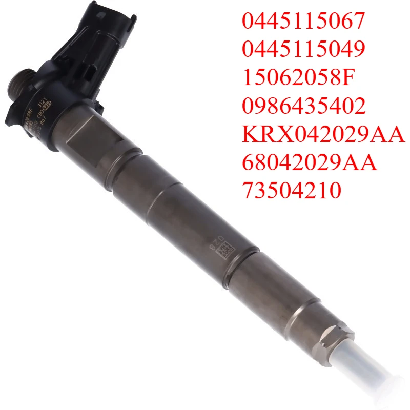 Common Rail Engine Fuel Injector For JEEP DODGE CHRYSLER 2.8 CRD 0445115049 0445115067 15062058F 0986435402 KRX042029AA
Common Rail Engine Fuel Injector For JEEP DODGE CHRYSLER 2.8 CRD 0445115049 0445115067 15062058F 0986435402 KRX042029AA