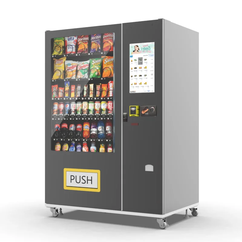 Intelligent Snack Beverage Vending Machine Smart Retail Solution Cashless Payment Commercial Use
Intelligent Snack Beverage Vending Machine Smart Retail Solution Cashless Payment Commercial Use