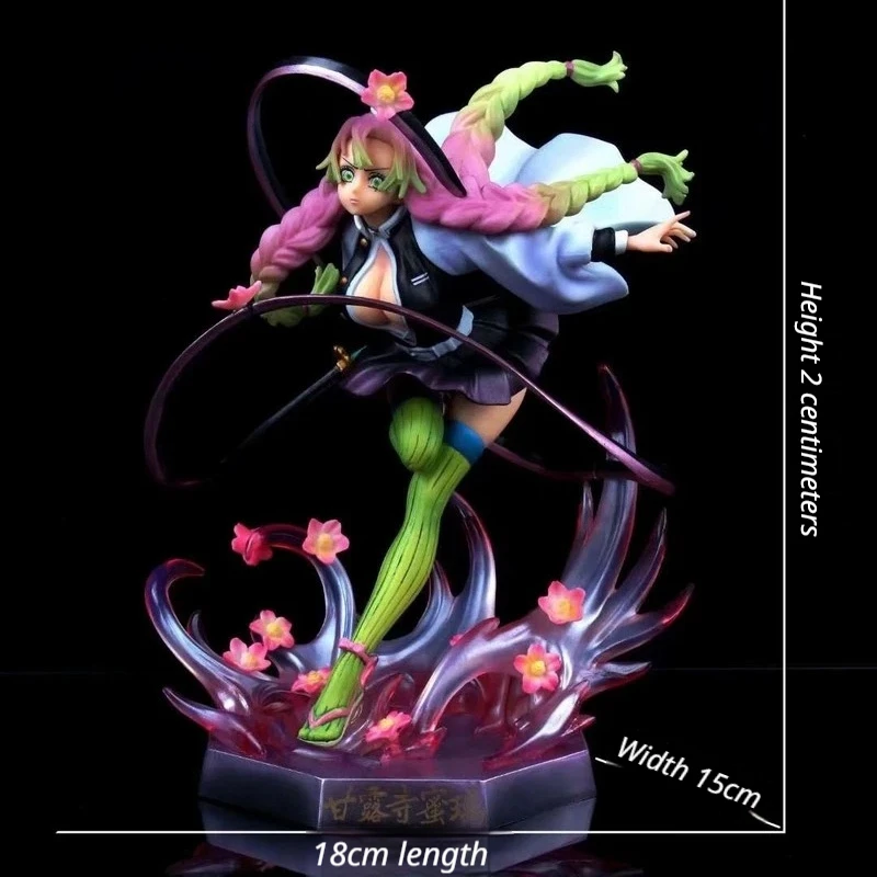 Kanroji Mitsuri Demon Slayer 1/8 Scale Anime Figure,PVC Beautiful Girl Statue,Boxed Desktop Ornament Collectible Gift for Anime
Kanroji Mitsuri Demon Slayer 1/8 Scale Anime Figure,PVC Beautiful Girl Statue,Boxed Desktop Ornament Collectible Gift for Anime