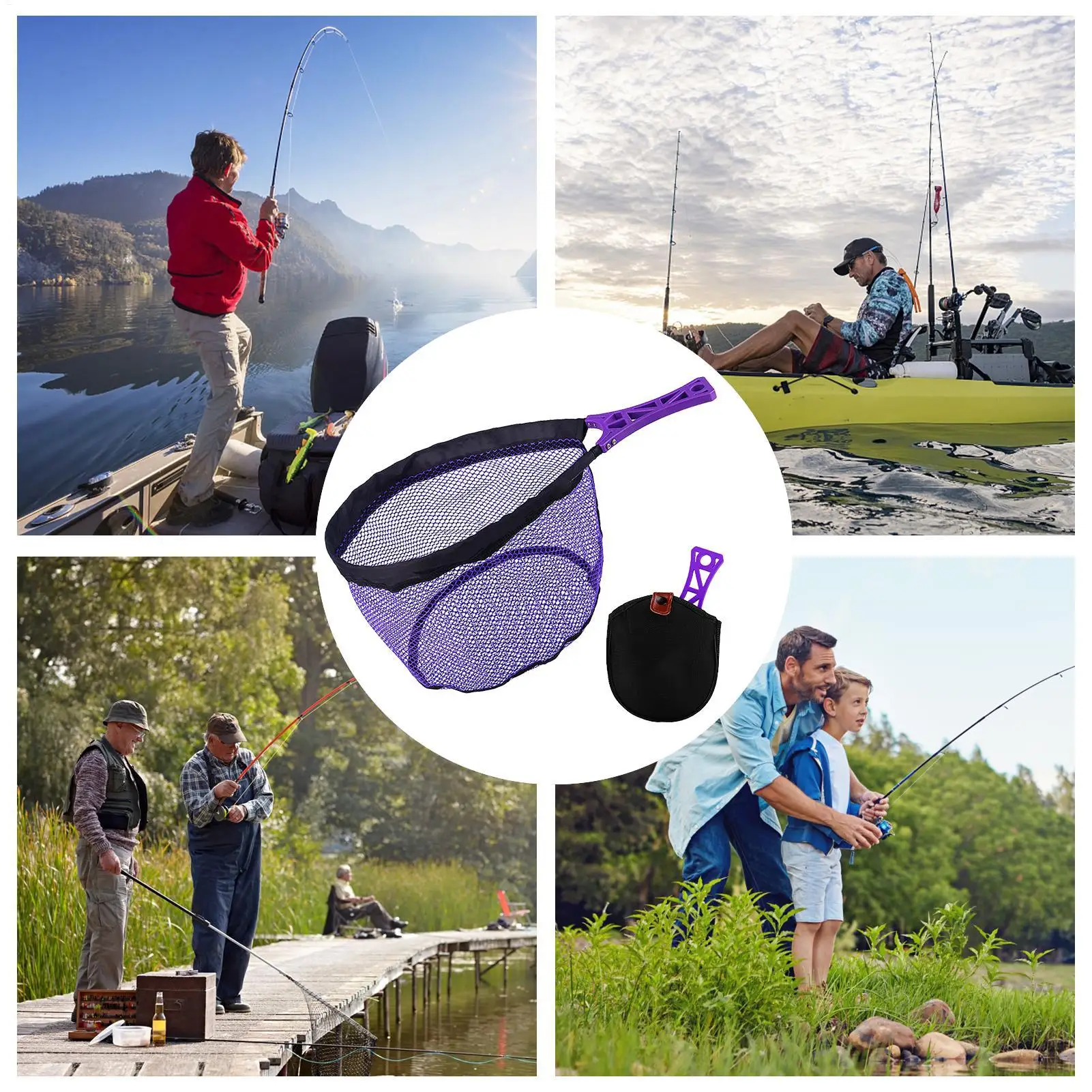 Trout Fishing Net Portable Elastic Mesh Ergonomic Grip Trout Fish Nets For Fishing For Outdoor Pond River Sea Saltwater Travel
Trout Fishing Net Portable Elastic Mesh Ergonomic Grip Trout Fish Nets For Fishing For Outdoor Pond River Sea Saltwater Travel