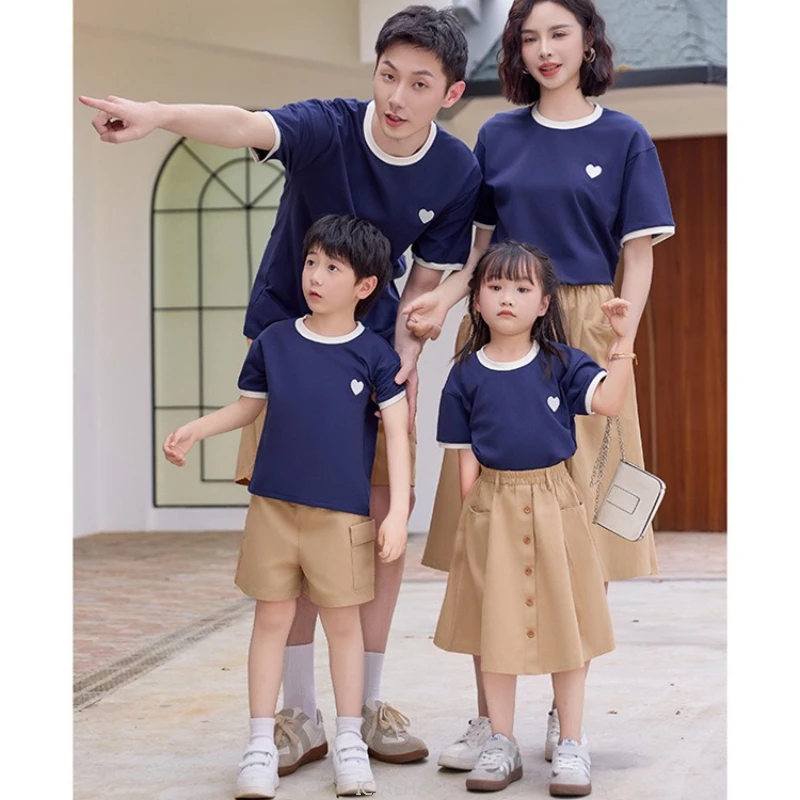 2025 Summer Vacation Family Matching Outfits Mother Daughter Father Son Clothes Set Mom Dad Kids Travel Holiday Beachwear Suits
2025 Summer Vacation Family Matching Outfits Mother Daughter Father Son Clothes Set Mom Dad Kids Travel Holiday Beachwear Suits