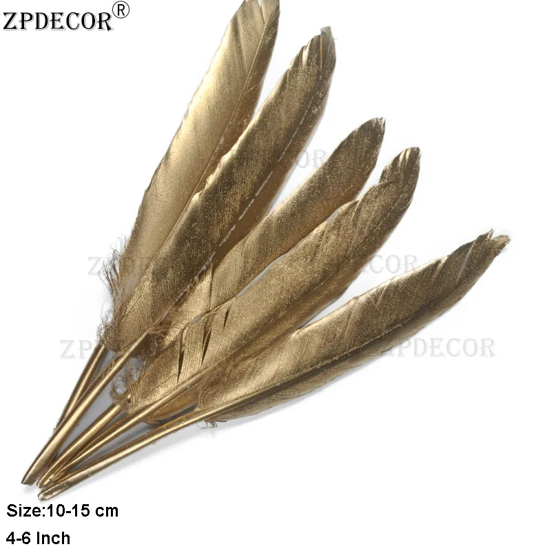 ZPDECOR гусиное перо золото-спрей 4-6 дюймов/10-15 см для домашнего декора, принадлежности для рукоделия
ZPDECOR гусиное перо золото-спрей 4-6 дюймов/10-15 см для домашнего декора, принадлежности для рукоделия