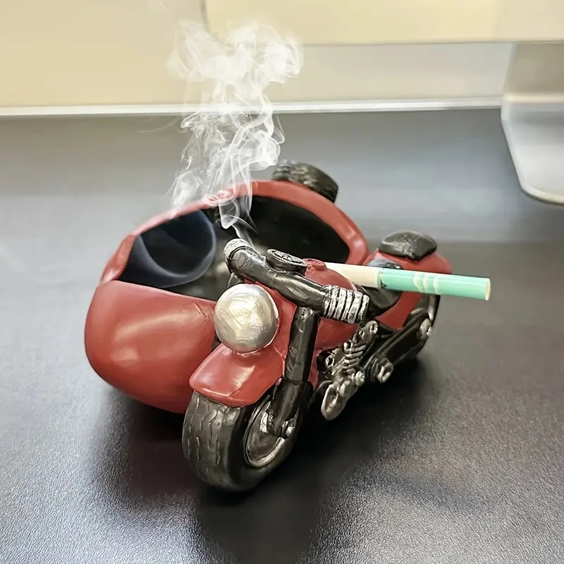 Creative Motorcycle Model Ashtray, Retro European Style, Anti-flying Ash Desktop Ornament For Living Room & Office Decoration
Creative Motorcycle Model Ashtray, Retro European Style, Anti-flying Ash Desktop Ornament For Living Room & Office Decoration