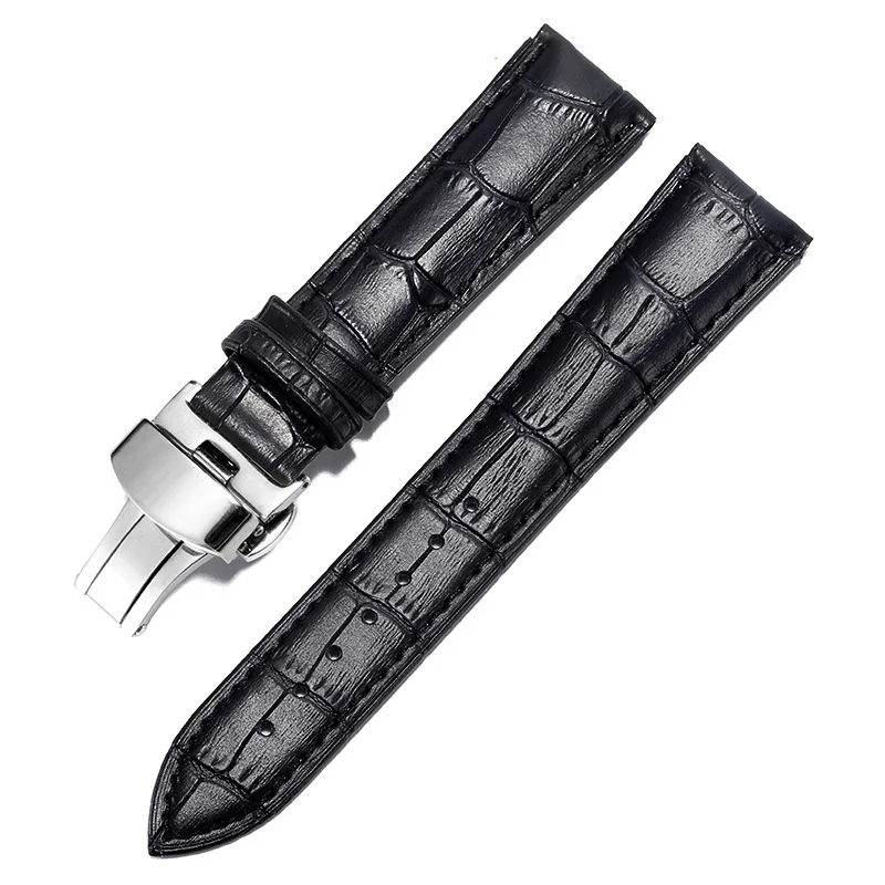 uhgbsd Leather Strap, Butterfly Buckle Slub Pattern Top Layer Cowhide Universal Watch Band12/14/16/19/22mm For Smartwatch
uhgbsd Leather Strap, Butterfly Buckle Slub Pattern Top Layer Cowhide Universal Watch Band12/14/16/19/22mm For Smartwatch