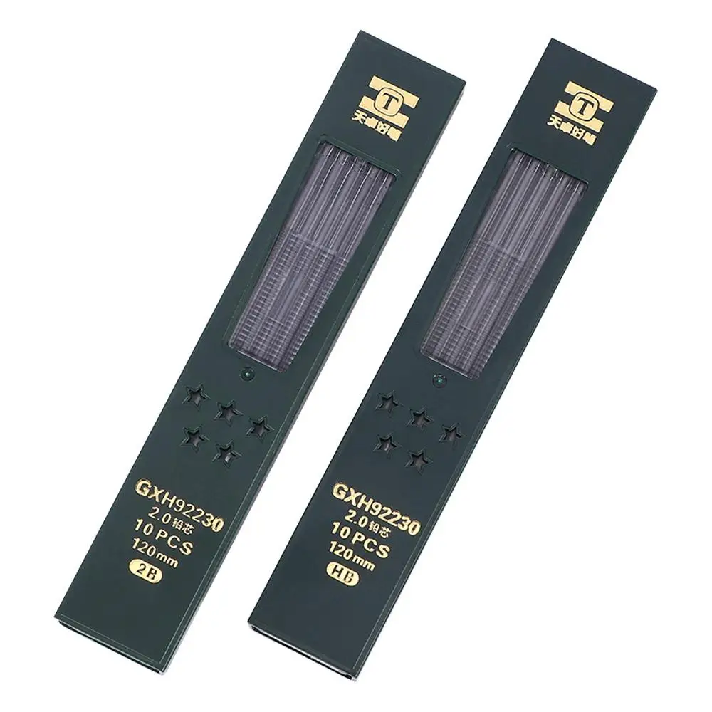 Pen 120mm Long Black 2.0mm Pencils Writing Student Stationery Mechanical Pencil Refill for School Supplies HB/2B Lead
Pen 120mm Long Black 2.0mm Pencils Writing Student Stationery Mechanical Pencil Refill for School Supplies HB/2B Lead