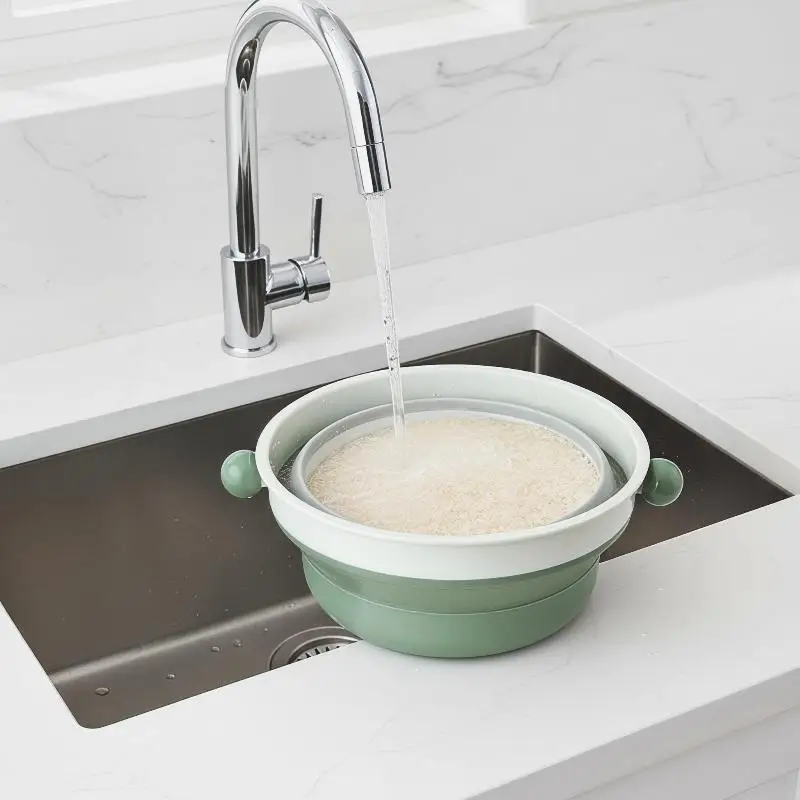 【YA】2 In 1 Double Layer Collapsible Colander BPA Free Portable Drain Basket for Kitchen Camping Picnic Food Rinsing
【YA】2 In 1 Double Layer Collapsible Colander BPA Free Portable Drain Basket for Kitchen Camping Picnic Food Rinsing