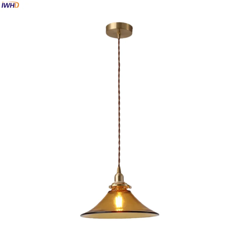 IWHD Amber Glass LED Pendant Lamp Nordic Minimalism Living Room Decoration Bedroom Loft Home Lighting Pendant Light Luminaire
IWHD Amber Glass LED Pendant Lamp Nordic Minimalism Living Room Decoration Bedroom Loft Home Lighting Pendant Light Luminaire