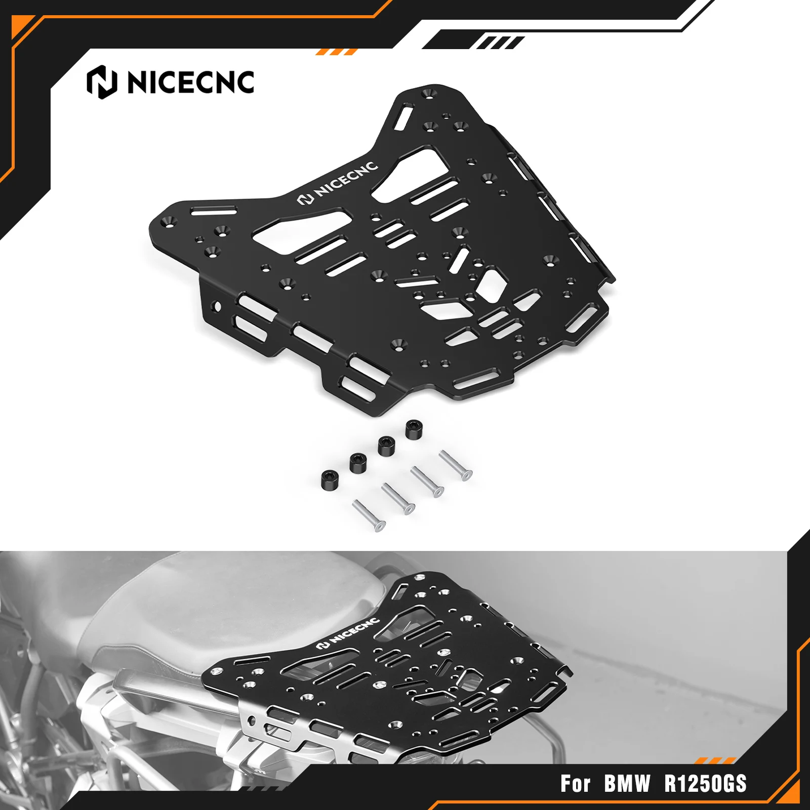 For BMW R 1250 1200 GS Enhanced Rear Luggage Rack Kit R 1250 GS 2019-2023 2022 2021 2020 BMW R 1200 GS 2012-2018 2017 2016 2015
For BMW R 1250 1200 GS Enhanced Rear Luggage Rack Kit R 1250 GS 2019-2023 2022 2021 2020 BMW R 1200 GS 2012-2018 2017 2016 2015