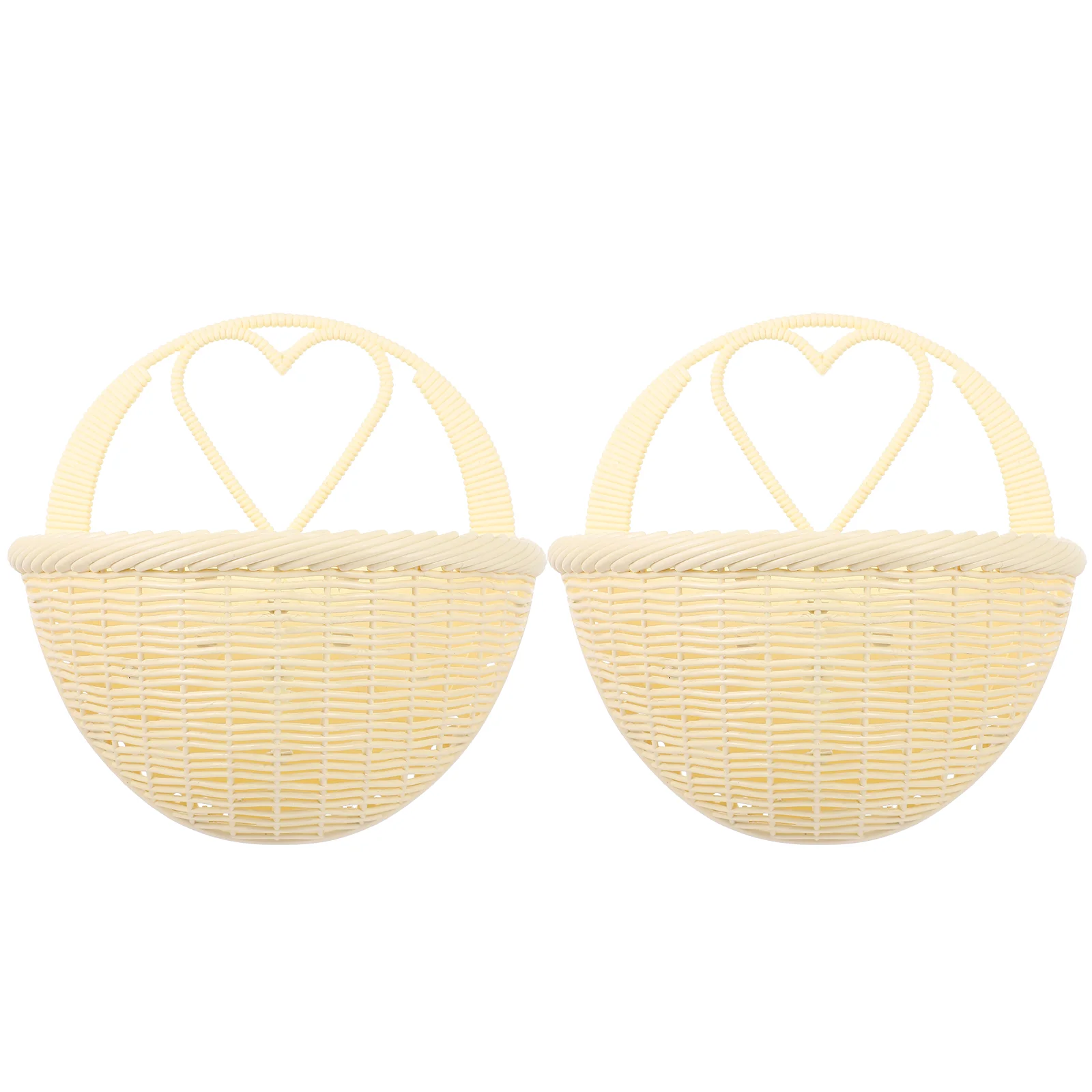 2 Pcs Imitation Rattan Flower Basket Wall Decor Plant Hanging Decors Home Pot Holders Planters Decorate Plastic Decorative
2 Pcs Imitation Rattan Flower Basket Wall Decor Plant Hanging Decors Home Pot Holders Planters Decorate Plastic Decorative