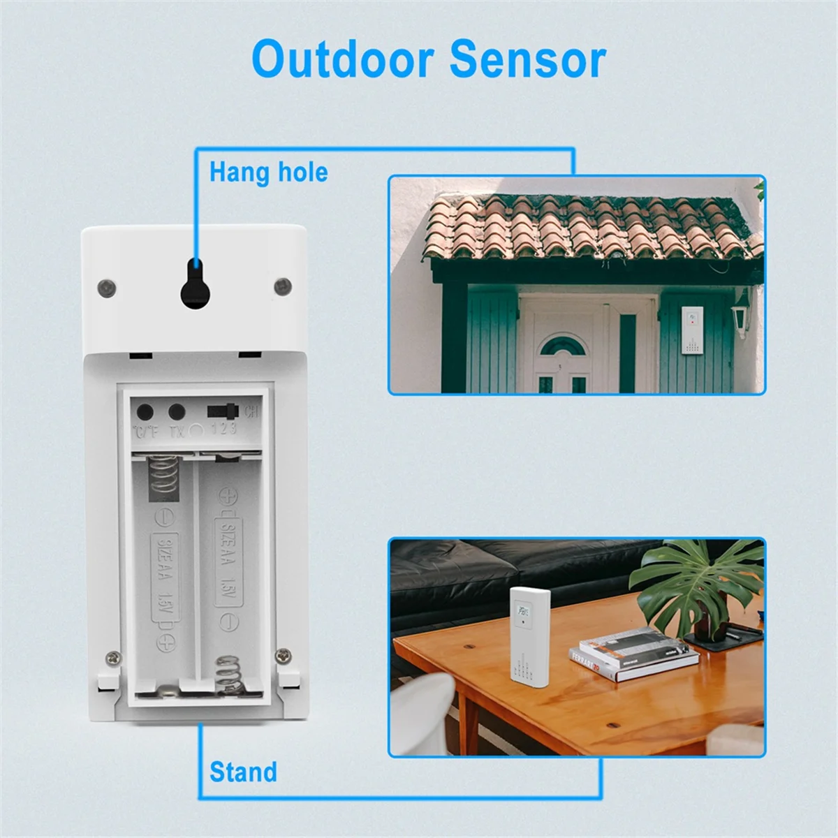 NEW Touchscreen Monitor & Humidity Tracking Wireless Weather Station with Outdoor Sensor for Home Indoor Outdoor Combination
NEW Touchscreen Monitor & Humidity Tracking Wireless Weather Station with Outdoor Sensor for Home Indoor Outdoor Combination