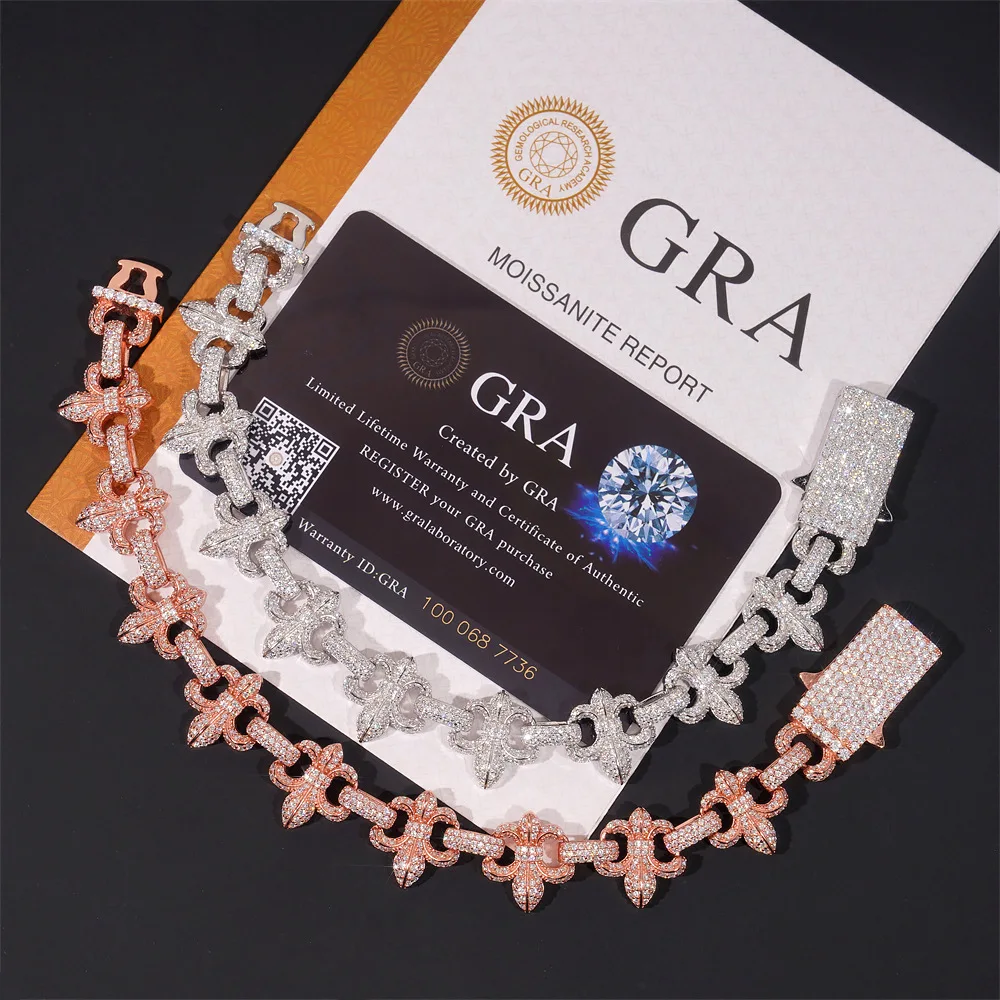 16mm Moissanite Cross Chain S925 Silver For Women Men Iced Out Chain Hip Hop Jewelry Pass Diamonds Tester With GRA Free Sh
16mm Moissanite Cross Chain S925 Silver For Women Men Iced Out Chain Hip Hop Jewelry Pass Diamonds Tester With GRA Free Sh