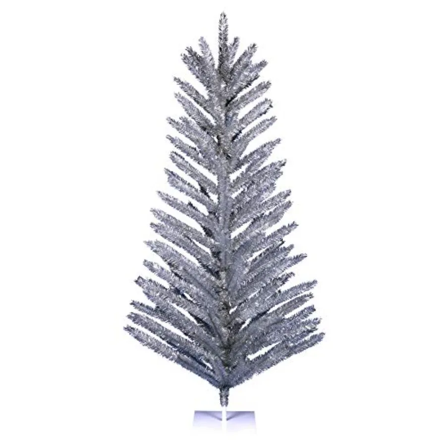 7' Vintage Aluminum Artificial Christmas Tree - Unlit - Faux Christmas Tree - Seasonal Indoor Home Decor - Reliable and Durable
7' Vintage Aluminum Artificial Christmas Tree - Unlit - Faux Christmas Tree - Seasonal Indoor Home Decor - Reliable and Durable