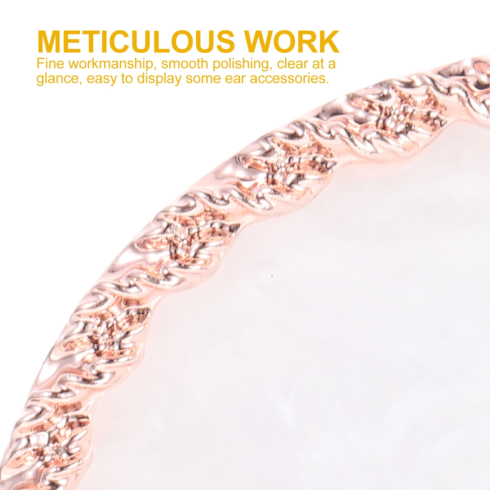 Alloy Earring Necklace Display Stand Shell Jewelry Holder Decorative Stylish for Home Mall Use Earring Display Rack Stand
Alloy Earring Necklace Display Stand Shell Jewelry Holder Decorative Stylish for Home Mall Use Earring Display Rack Stand
