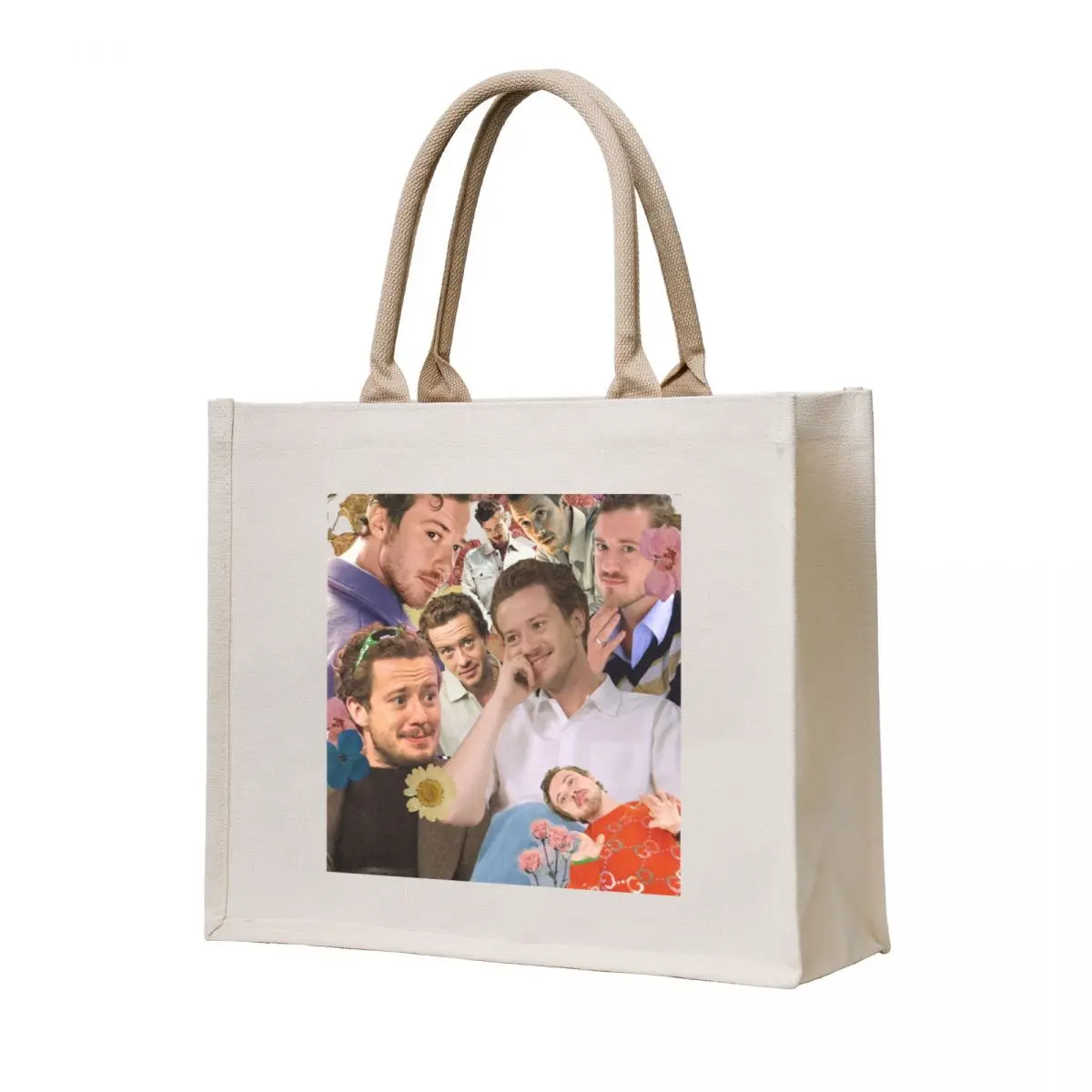 Joseph Quinn Fan Collage Design Flowers Tote Bag tote bags cloth bags Canvas stote bag supermarket folding bag tote men
Joseph Quinn Fan Collage Design Flowers Tote Bag tote bags cloth bags Canvas stote bag supermarket folding bag tote men