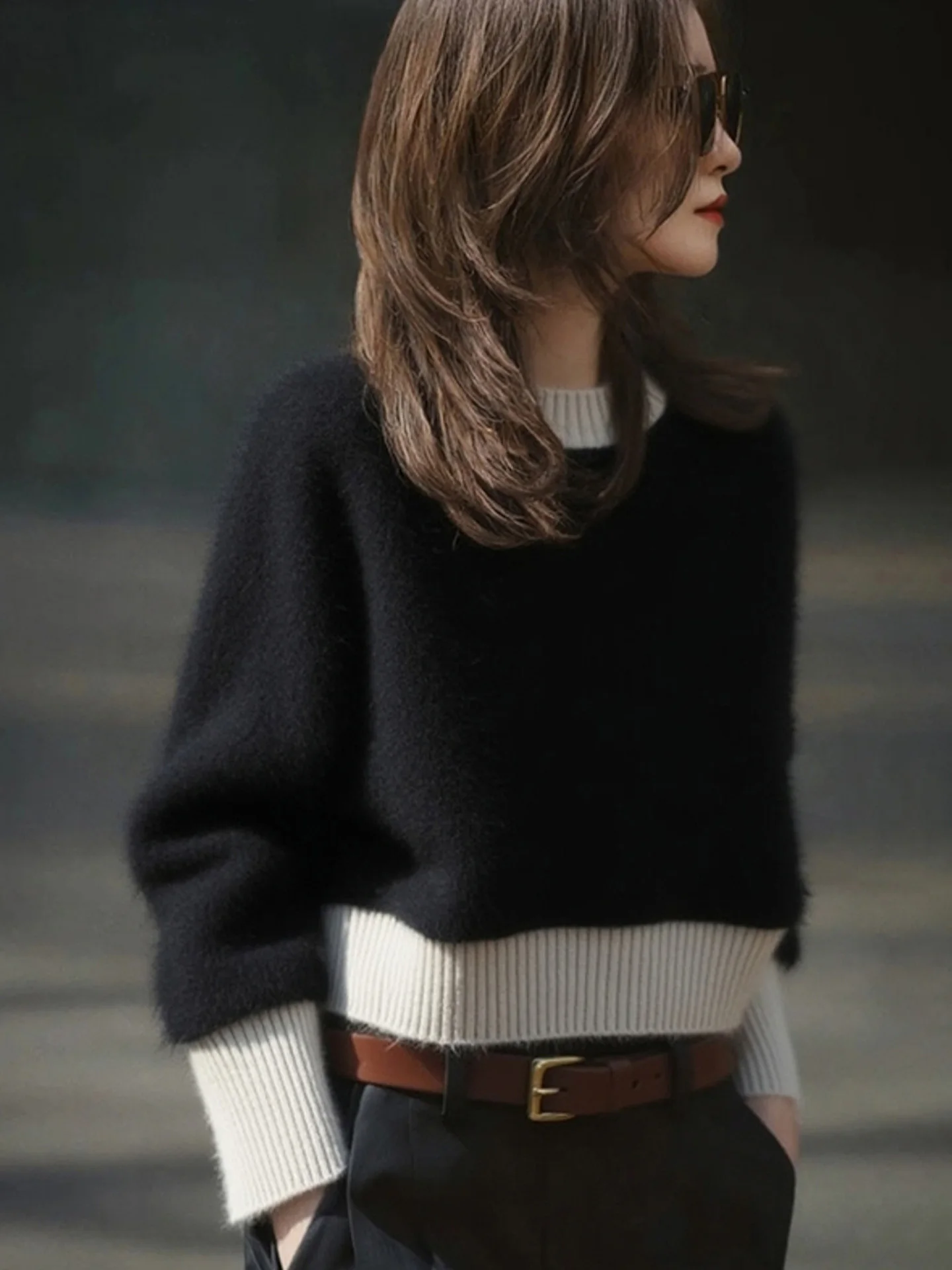 Korean Sle round Ne Thiened Long Sve Knitted Sweater Commute Versatile Simple Design Winter Casual Comfortable Fit W...
Korean Sle round Ne Thiened Long Sve Knitted Sweater Commute Versatile Simple Design Winter Casual Comfortable Fit W...