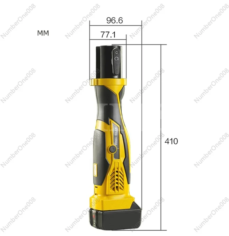 Rechargeable Pipe Clamp KYYG-1550A Electric Thin-walled Stainless Steel Pipe Clamp Portable Hydraulic Clamp
Rechargeable Pipe Clamp KYYG-1550A Electric Thin-walled Stainless Steel Pipe Clamp Portable Hydraulic Clamp