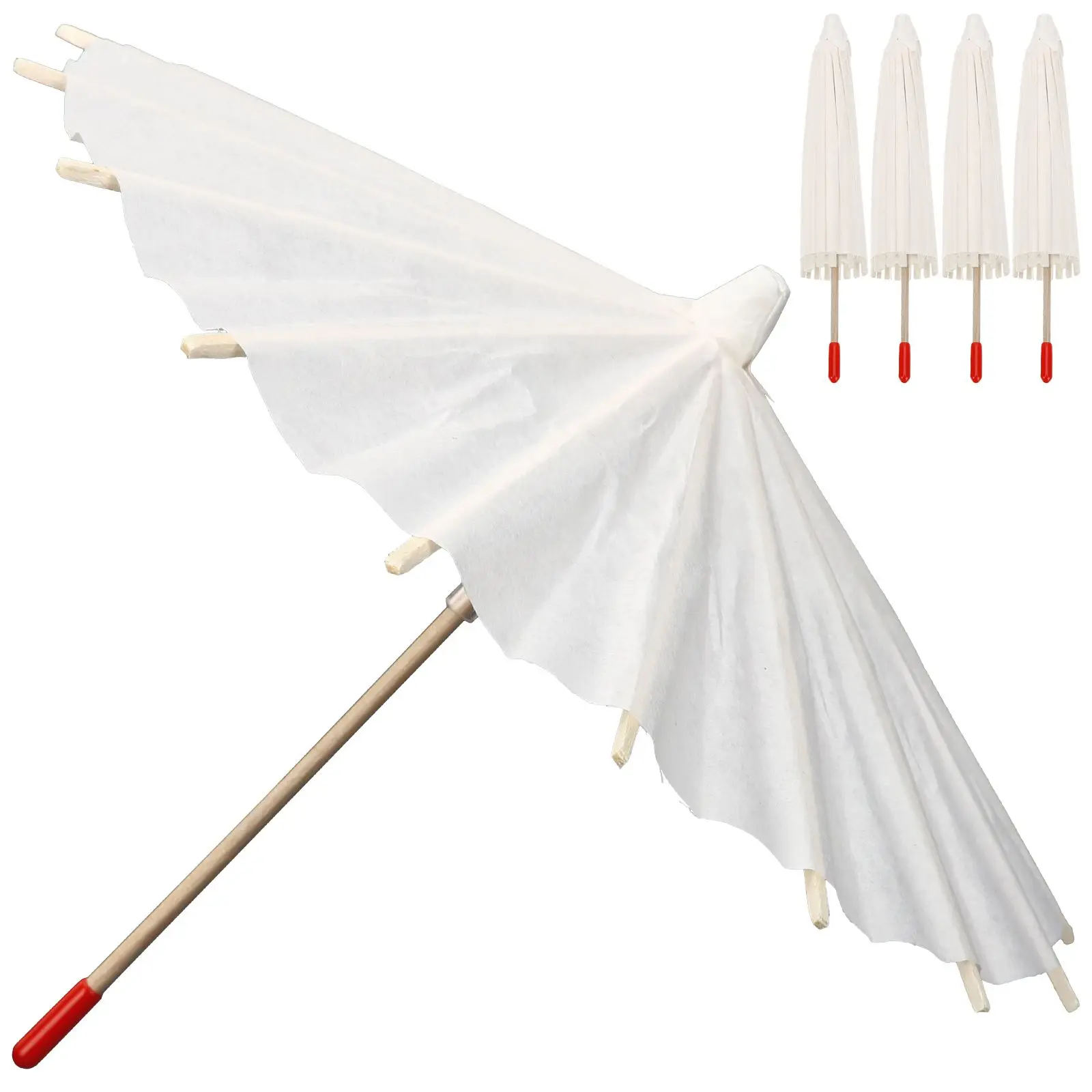 5 Pcs Blank Oil Painting Paper Umbrella White Parasol Umbrellas for Rain Drinks Graffiti DIY Supplies Travel
5 Pcs Blank Oil Painting Paper Umbrella White Parasol Umbrellas for Rain Drinks Graffiti DIY Supplies Travel
