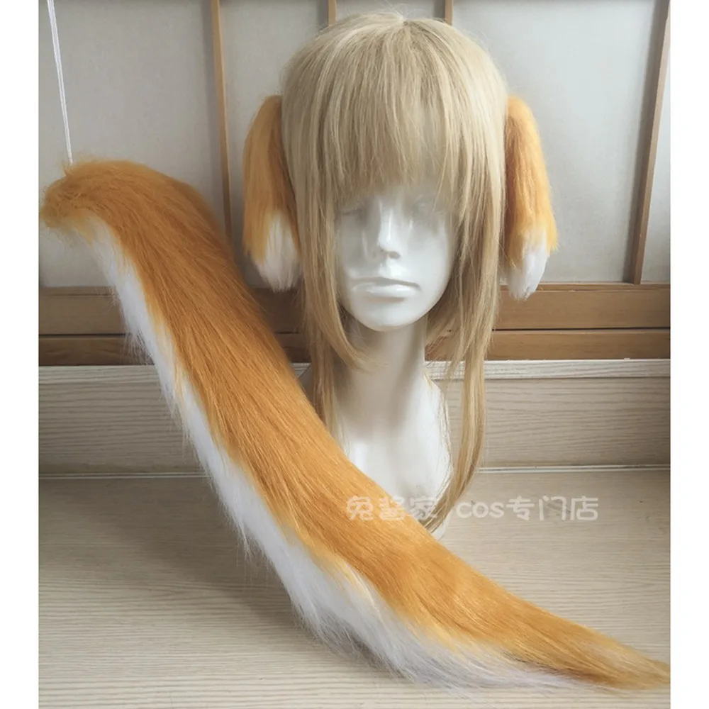Roxanne Cosplay Anime Simulation Plush Wolf Ears Tail Costume Props Party Halloween
Roxanne Cosplay Anime Simulation Plush Wolf Ears Tail Costume Props Party Halloween