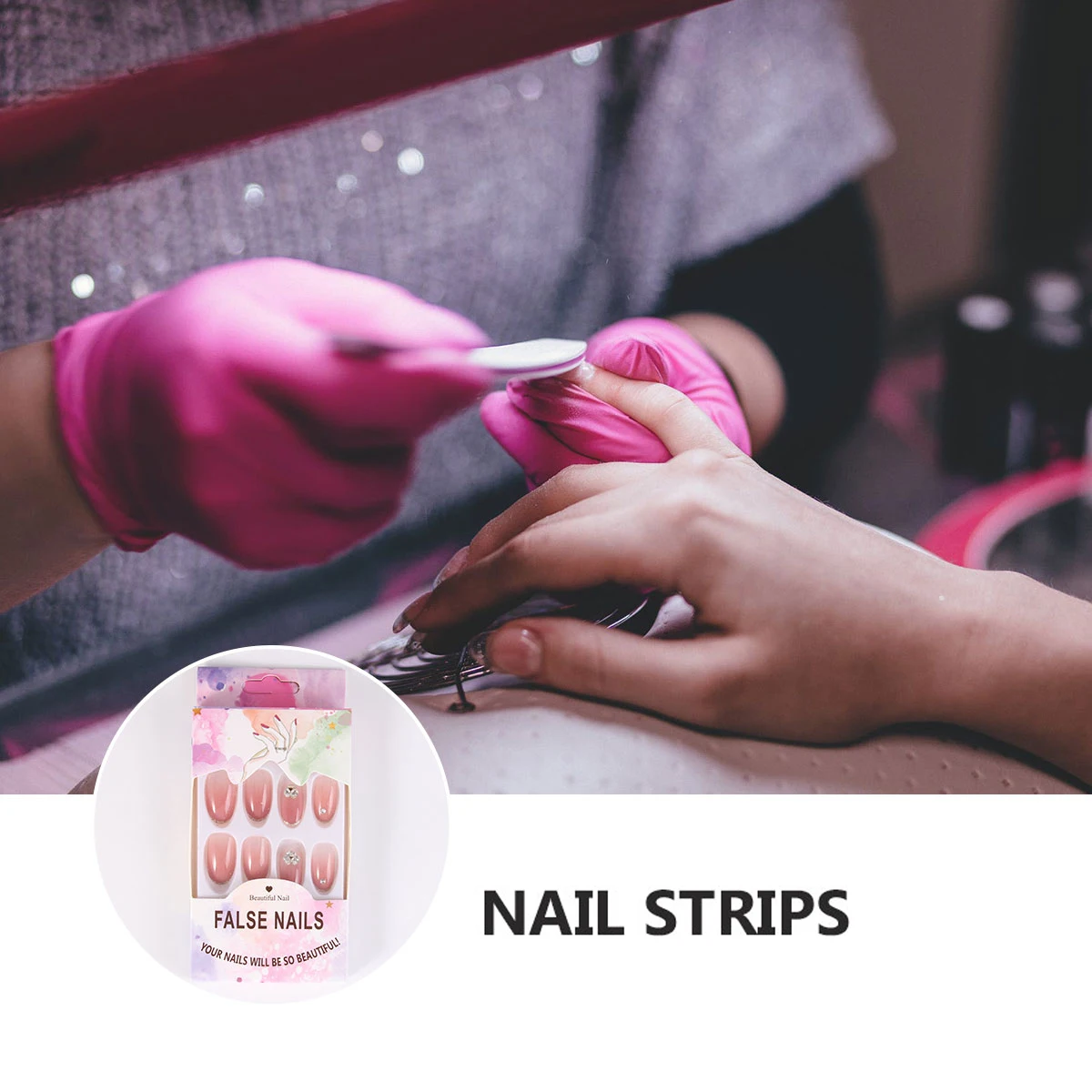 Rhinestone False Nails Plastic Safe Durable Nail Art Fall Winter Kit Sticker Beautiful Colors Easy to Use Women Girls Home Salon
Rhinestone False Nails Plastic Safe Durable Nail Art Fall Winter Kit Sticker Beautiful Colors Easy to Use Women Girls Home Salon