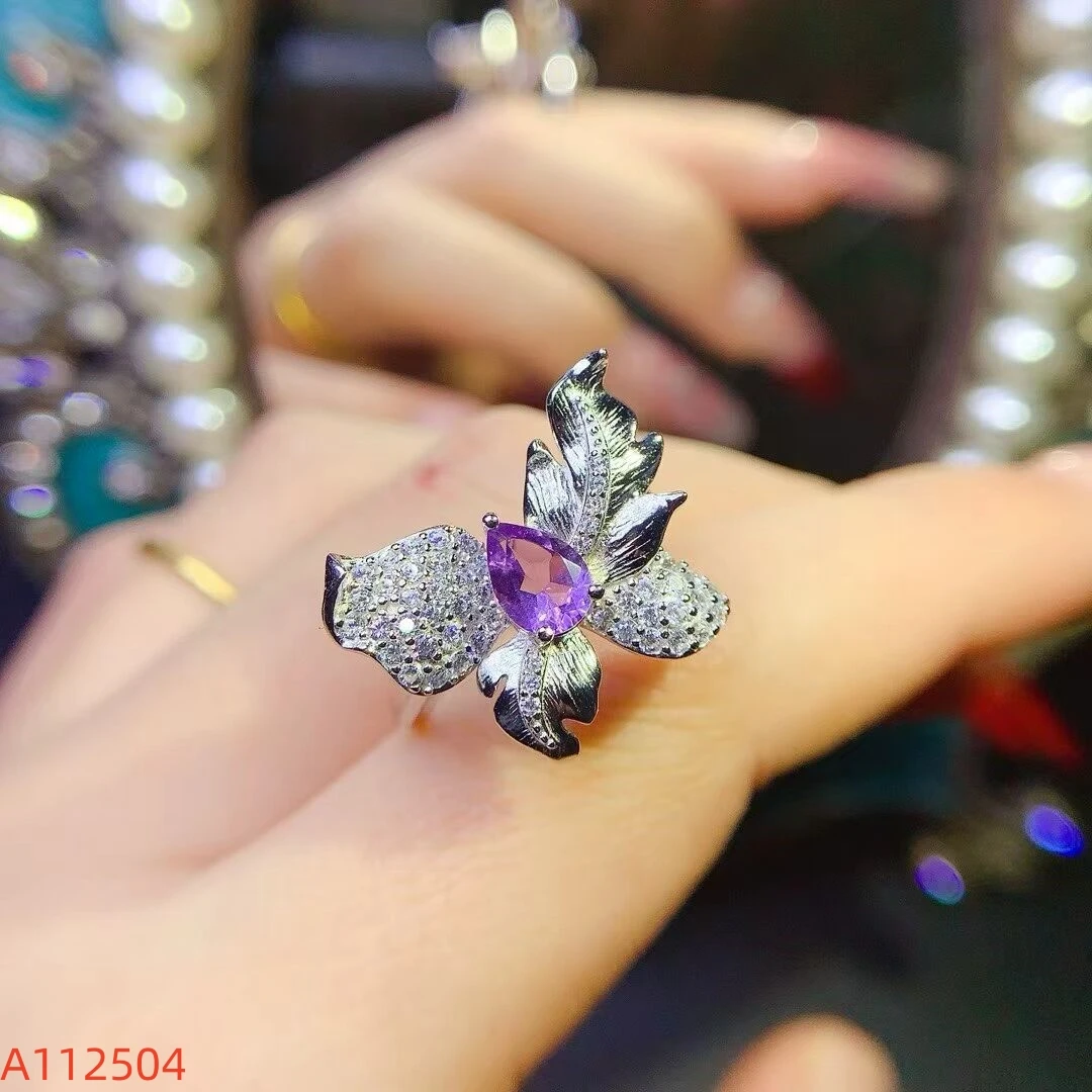 KJJEAXCMY S925 Pure Silver Inlaid Natural Amethyst Simple Ring Women's Earring Drop High Clarity Support Testing New Year Gift
KJJEAXCMY S925 Pure Silver Inlaid Natural Amethyst Simple Ring Women's Earring Drop High Clarity Support Testing New Year Gift