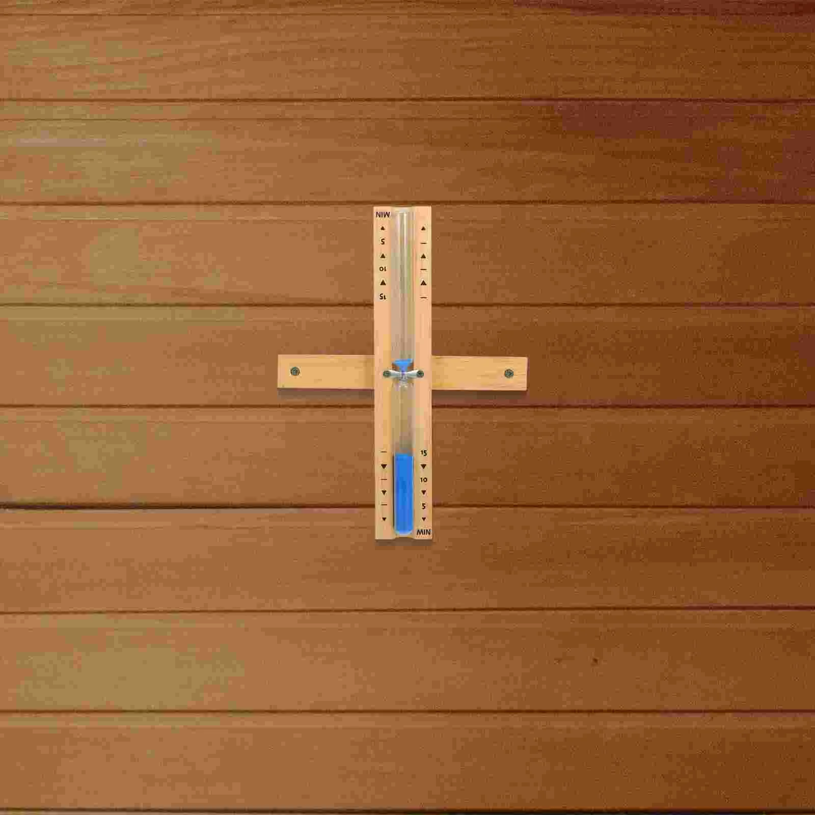 Hourglass Timer for Sauna Wooden Decor Wall Hanging Household Tube 15-minute Ornament
Hourglass Timer for Sauna Wooden Decor Wall Hanging Household Tube 15-minute Ornament